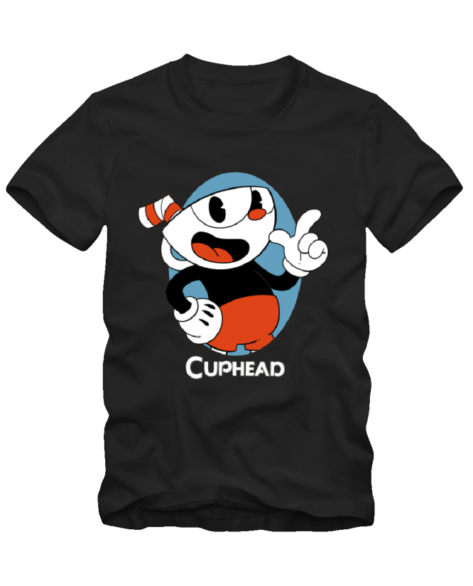 Marškinėliai Cuphead Marškinėliai Cuphead